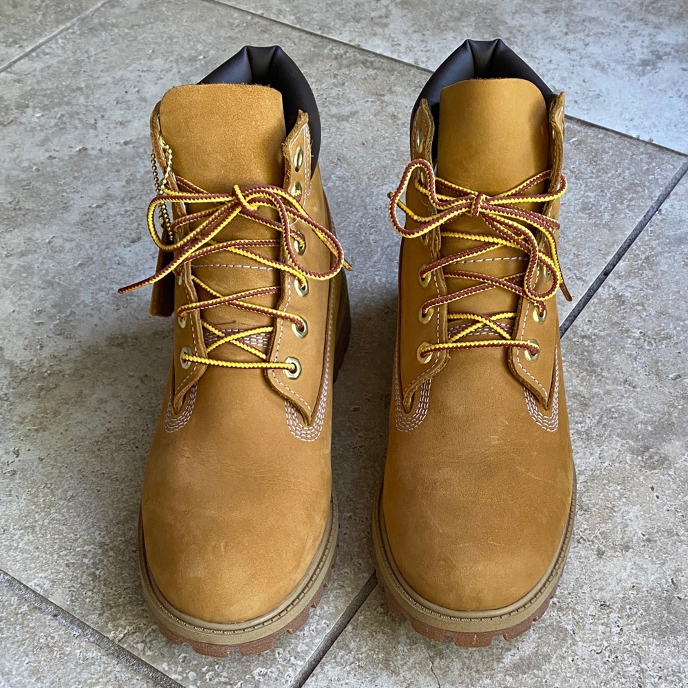 Timberland Tan Youth Boots - Picture 9 of 16